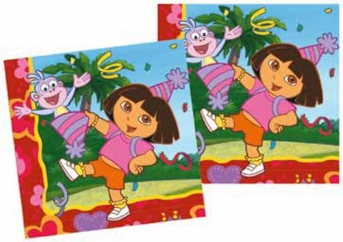 10084 P-10 SERVILLETAS DORA EXPLORADORA 33x33.jpg